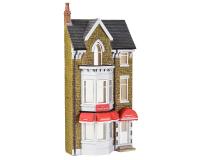 Bachmann 44-0207 Low Relief Lindene Hotel 1:76 OO Scale Pre-Painted Resin Building ###